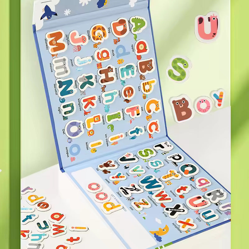 Study Letter and Spelling Magnetic Board Book - 573