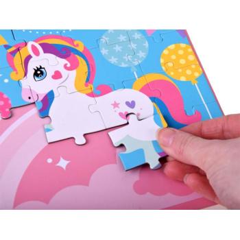 2in1 Magnetic Unicorn Booklet Puzzle - 004
