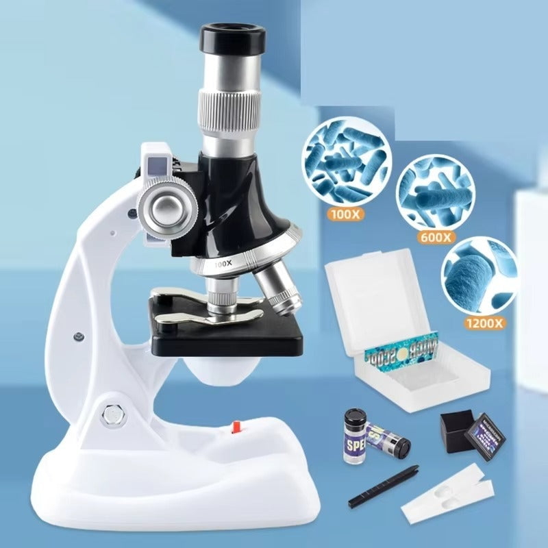 STEAM Science Explore Microscope 100/600/1200X Experiment Kit - 303