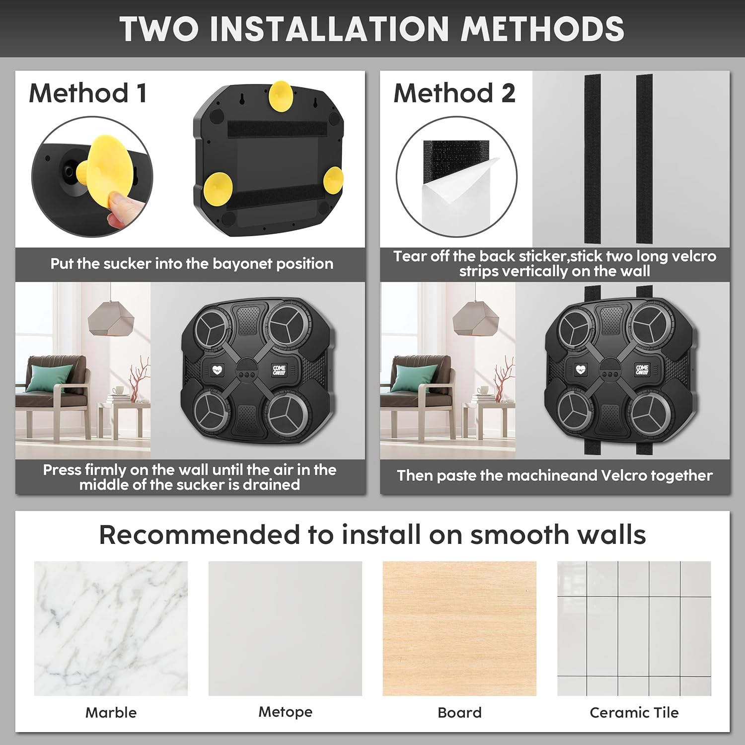 Smart Bluetooth Music Boxing Target - 139