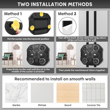 Smart Bluetooth Music Boxing Target - 139