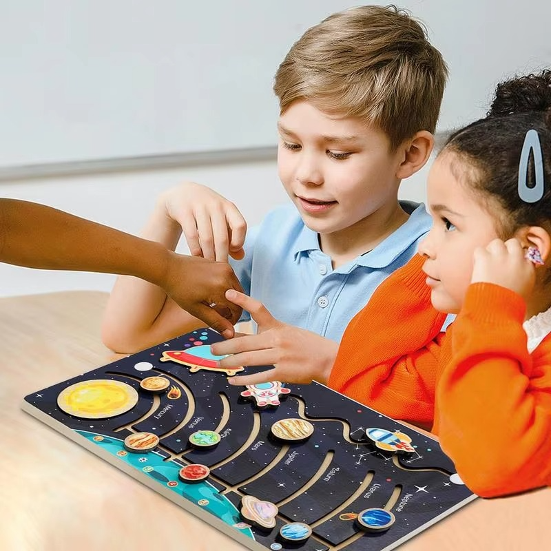 Montessori Solar System Board