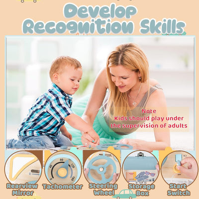 Montessori Busy Board Steering Wheel