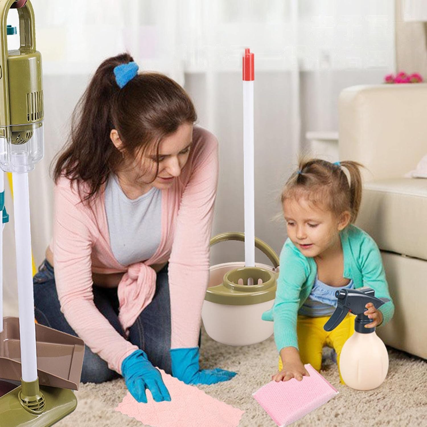 Electronic Pretend Play Little Helper Cleaning Kit 23 pieces - 758