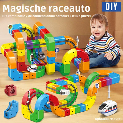 DIY Cube Track – Creatief & Actief – Creatieve DIY Treinbaan