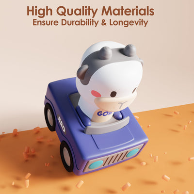 Voiture animale Fidtoy Cartoon Press to Go pour les tout-petits