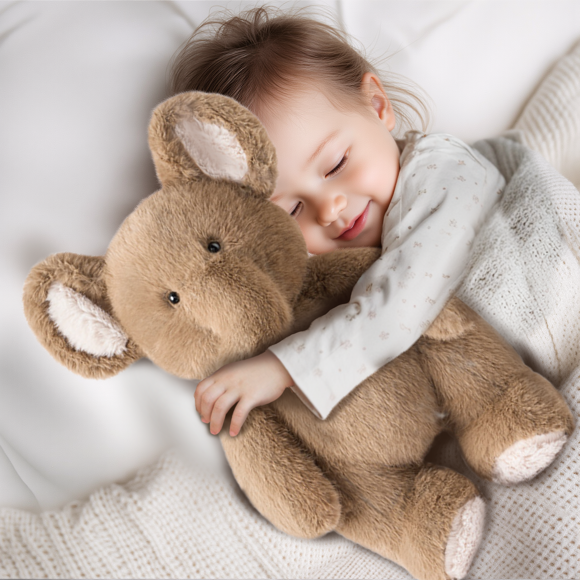 Elephant Stuffed Animal, Soft Baby Plush Elephant Toy