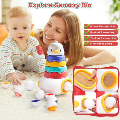 2in1 Duck Tumbler Stacker and Egg Pairing - 911