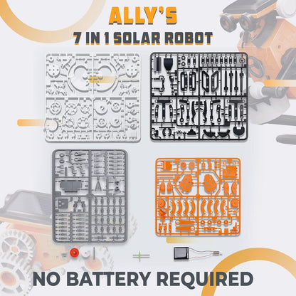 7in1 STEM Solar Power Robot Experiment Kit - 501