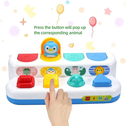 Baby Button Toy™ - Ploppend plezier - Babyspeelgoed