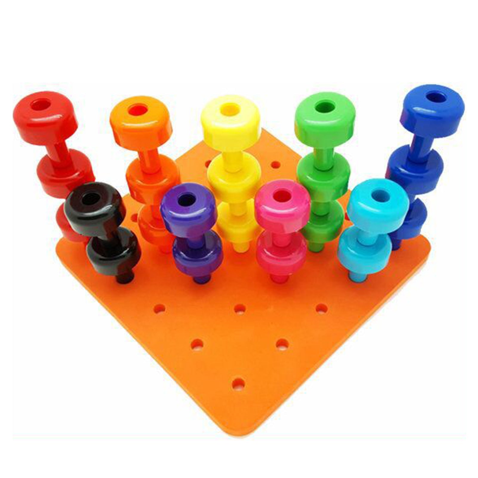 Montessori Peg Board Set