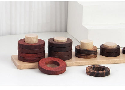 Premium Natural Wood Educational Toy Set