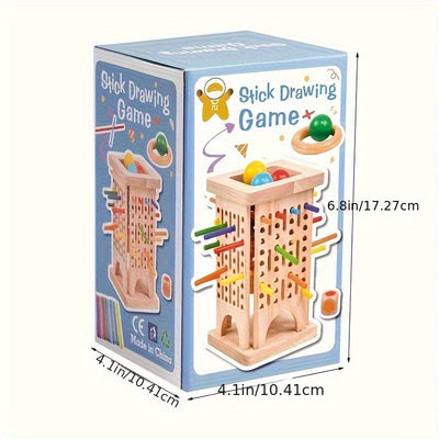 Fidtoy Interactive Wooden Board Game for Toddlers and Families Montessori Educational Play