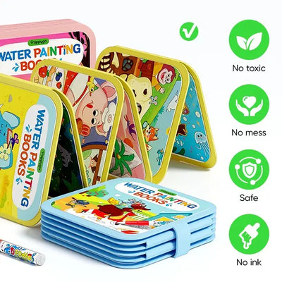 Montessori Water Coloring Book V2
