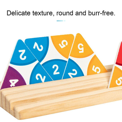 Triangle Numbers Wooden Jigsaw Puzzle - 997
