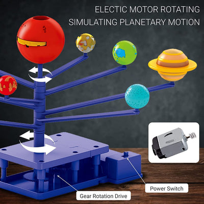 Kit DIY Planètes Rotatives et Projecteur de Planètes STEM - 553