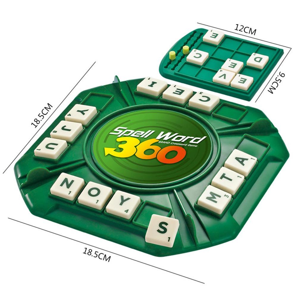 Scrabble 360 Word Spell Crossword Game - 520