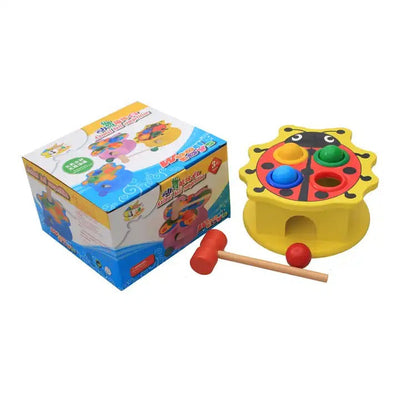 Wooden Pounding Animal Hammering Ball Set Random Design - 096