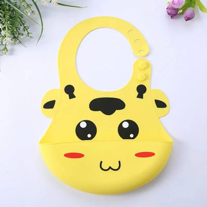 Waterproof Silicone Baby Bibs Random Characters - 390