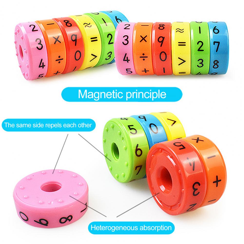 Mini Rotating Magnetic Math Operation Wheel - 313