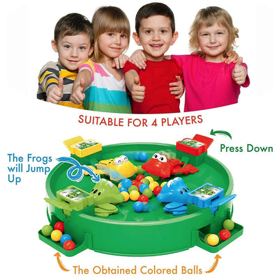 Hungry Frog Catch Beads Active Family Game - 111