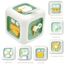 Cube Senses Toy™ - Leerzaam & Leuk - Kubus Zintuigen Speelgoed