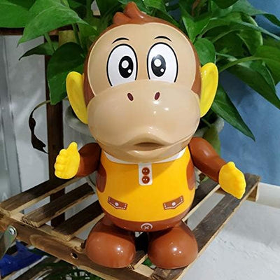 Fidtoy Swinging Musical Monkey Toy - Dancing, Singing, Lights and Sounds