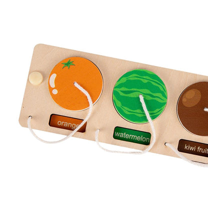 bnf Baby Busy Board Motor Skill Learning Road Trip Toy for Toddlers Age 2+ Gift Fruit Baby | Toys for Baby | Developmental Baby Toys