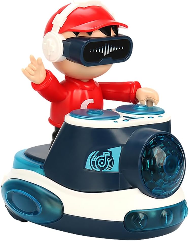 Fidtoy DJ Dancing Toy with Music Lights and Automatic Movement