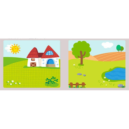 Trendy Retail® Cartoon Magnetic Puzzles Kids Toddler Intellectual Toys Gifts Happy Farm