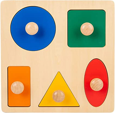Puzzle à gros boutons 5 formes
