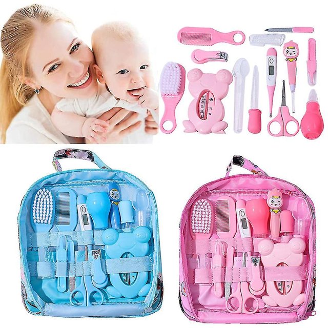 Fidtoy Baby Care Kit – 13-Piece Grooming & First-Aid Set for Newborns