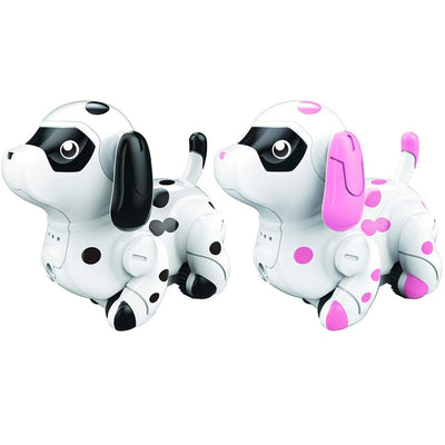 Fidtoy Inductive Dog Robot Follow the Line Toy with Color Changing Sounds and STEM Drawing Play