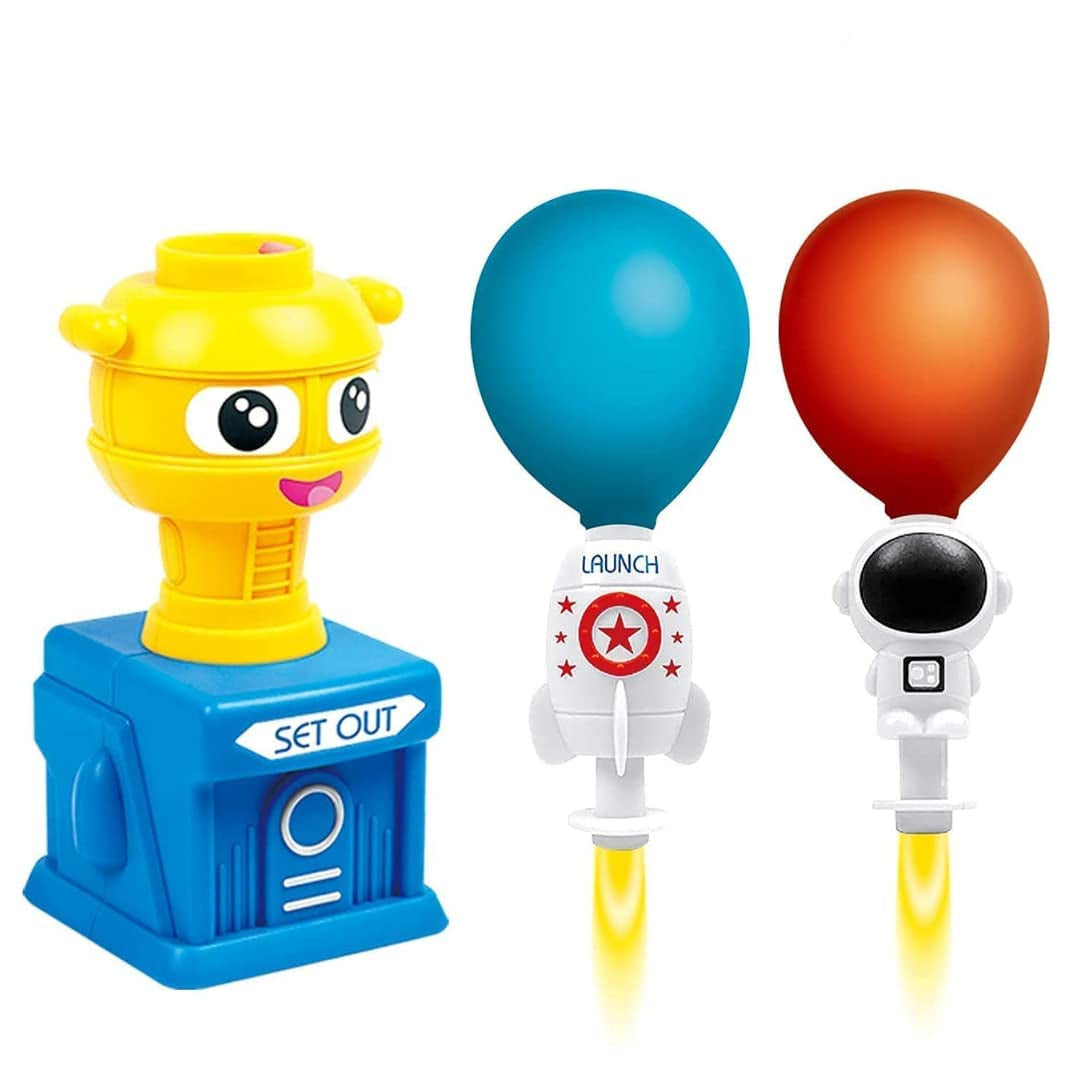 Fidtoy Balloon-Powered Car STEM Toy for Kids | Educational Physics Learning Kit