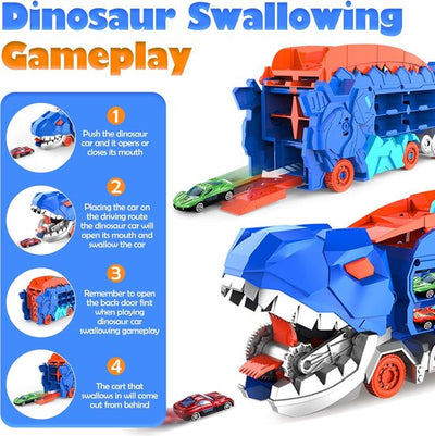 Dino Car™ - Puissance Dino - Voiture Jouet Dino