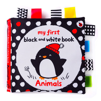 Jouet de livre en tissu d'éveil pour bébé, incassable