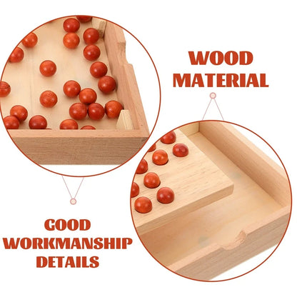 Wooden Single Noble Chess Puzzle Board Game