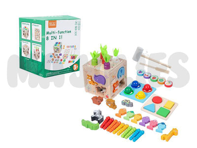 Cubo de actividades 8 en 1
