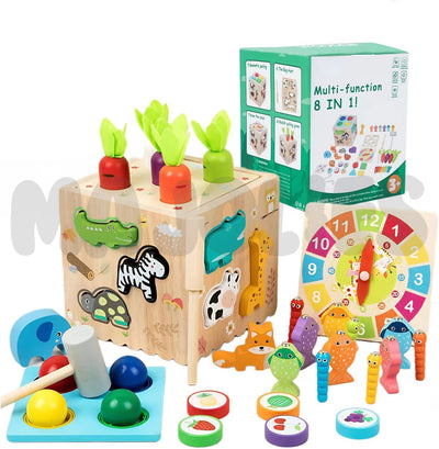 Cubo de actividades 8 en 1