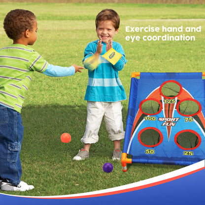 5 Holes Cornhole Game