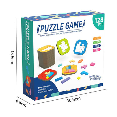 3D Tangram Multiplayer Challenging Block Foamic Game - 999