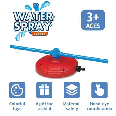 Water Spray Summer 360 Rotation Active Play - 012