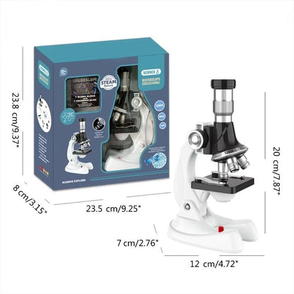 STEAM Science Explore Microscope 100/600/1200X Experiment Kit - 303