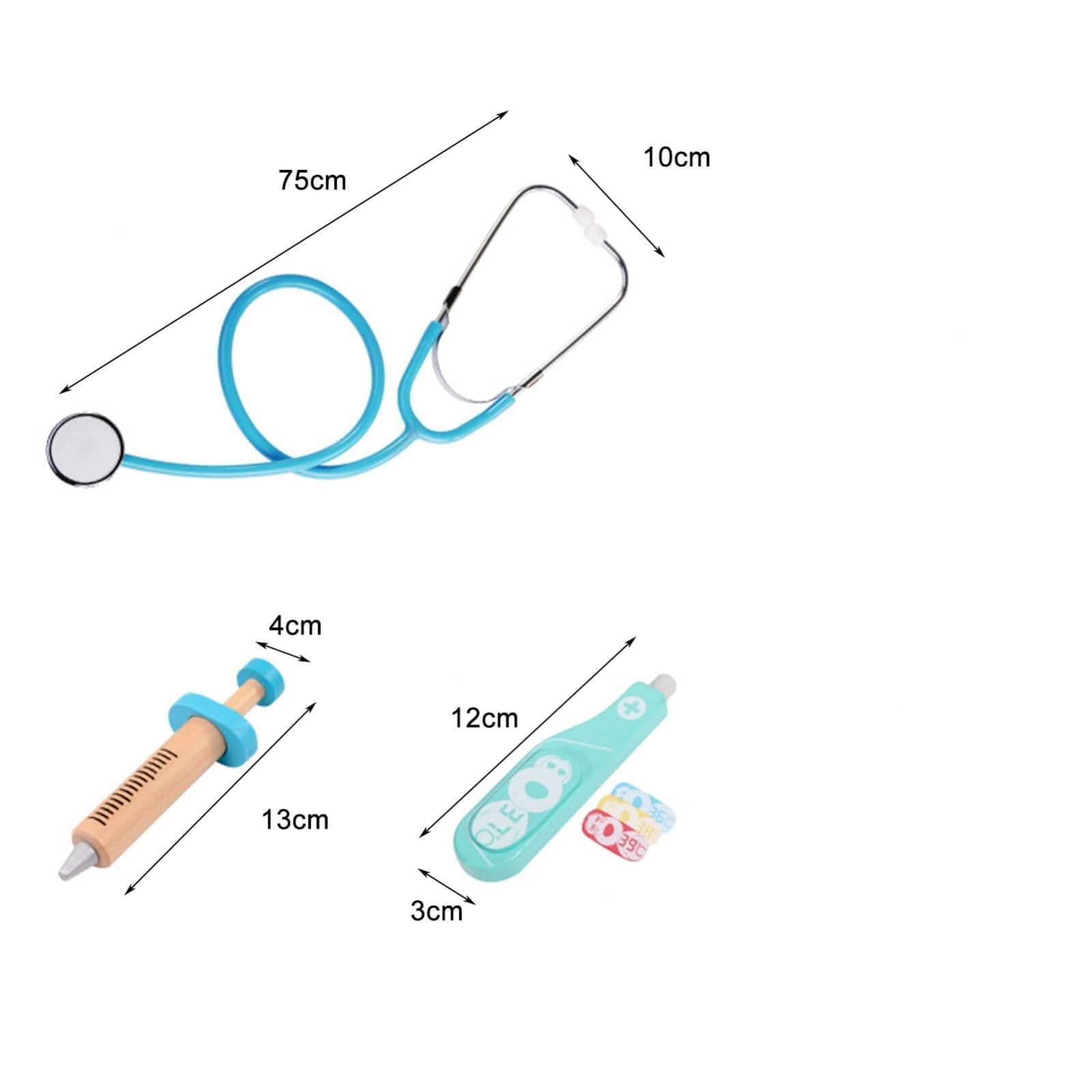Kit de herramientas médicas para juego de simulación "Doctor" - 201