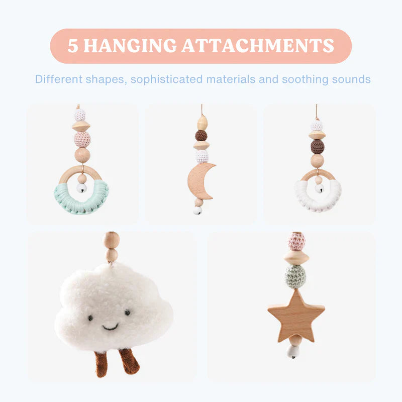 Baby Wooden Gym Frame Montessori Toys