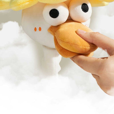 Fidtoy Repeater Duck Plush Toy Talking Baby Interactive Toy