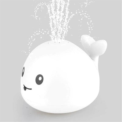 Fidtoy Whale Bath Toy Sprinkler with Lights for Babies
