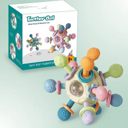 CalmChew – Zacht & Veilig – 3-in-1 Siliconen Bijtring