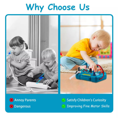 Jouets Fidtoy Montessori Busy Board pour les tout-petits