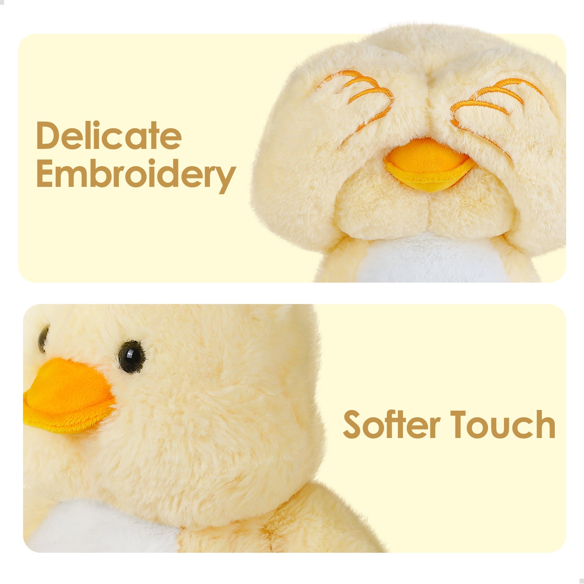 Baby Plush Chick Toy, Hide and Seek Stuffed Animal, Easter Basket Gifts